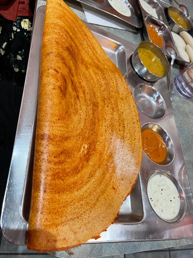 Mysore Masala Dosa with Gun Powder