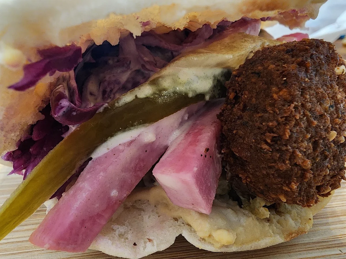 Falafel Pita Sandwich