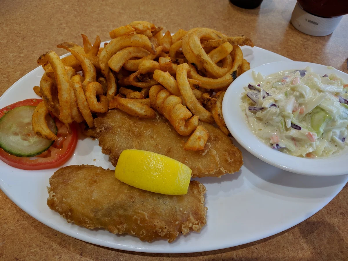 Hand-Battered Fish and Chips