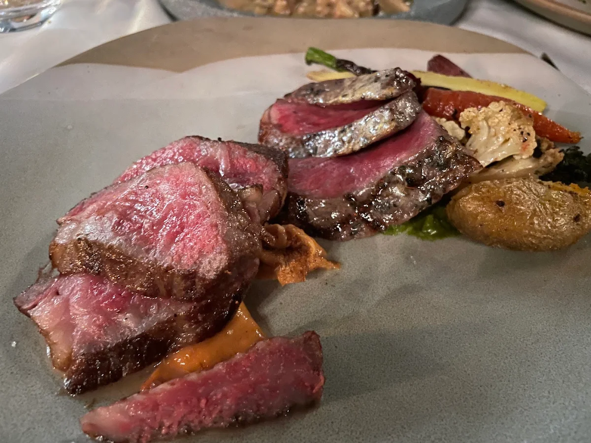 Roasted Duck Breast Root Vegetables