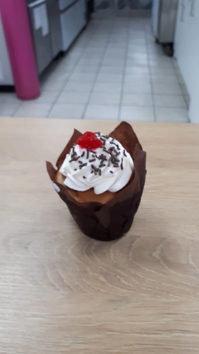 Cupcake Forêt Blanc