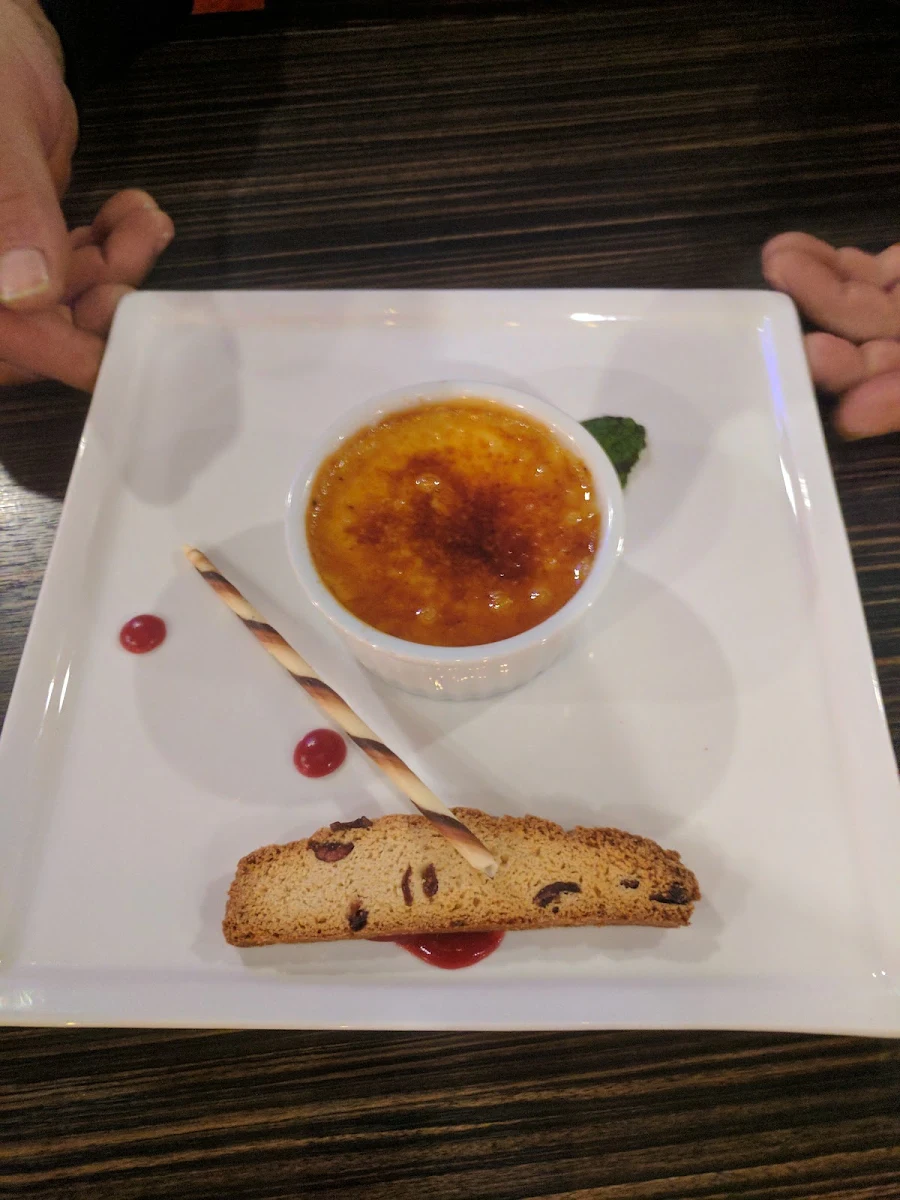 Maple Rosemary Crème Brûlée