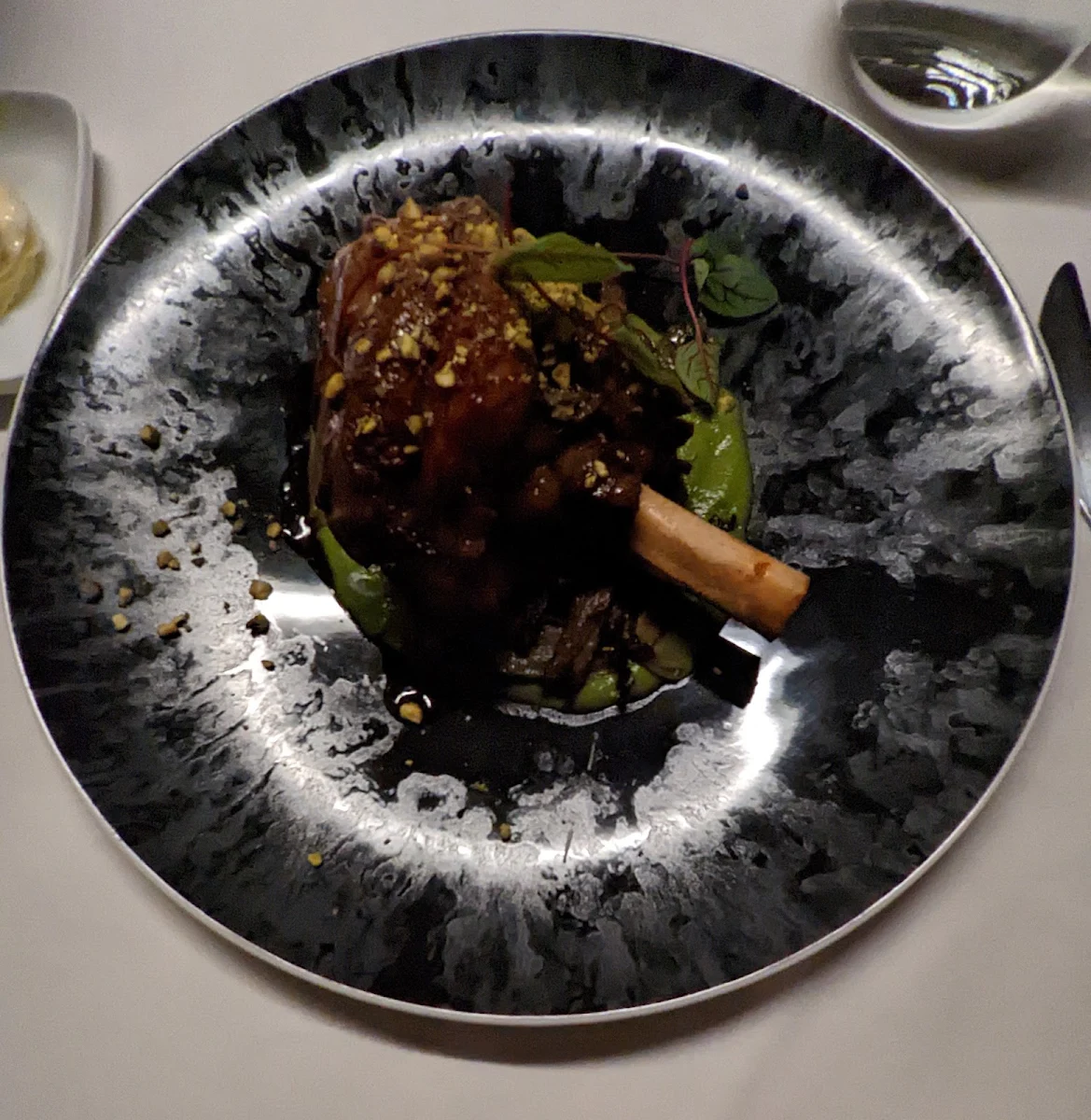 Rosemary and Wine Braised Lamb Shank