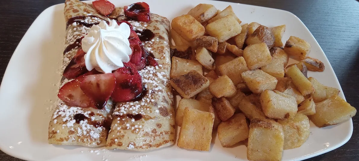 Banana Berry Crepes