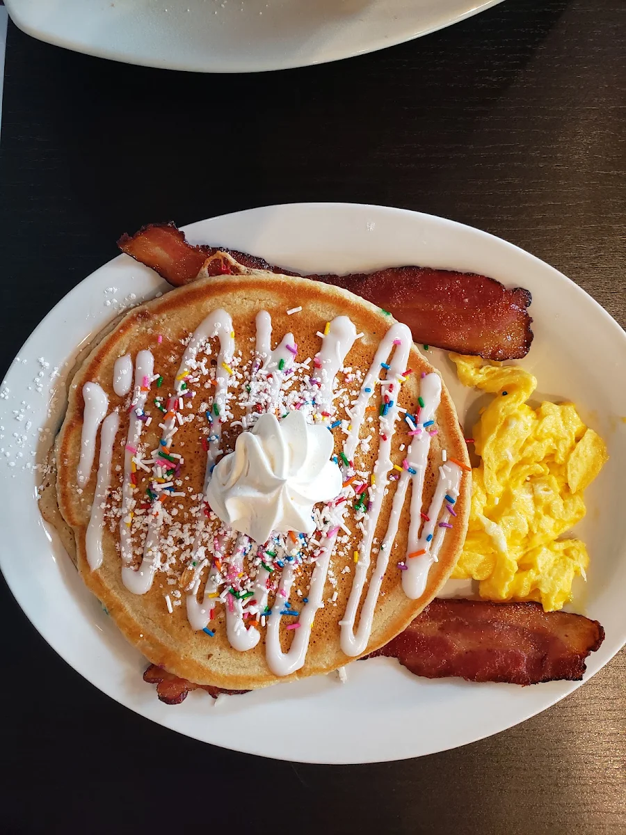 Birthday Cake Pancake Kids Meal
