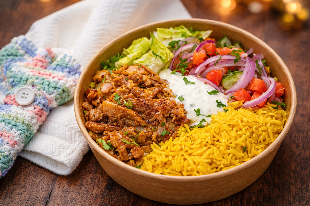 Shawarma Rice Bowl