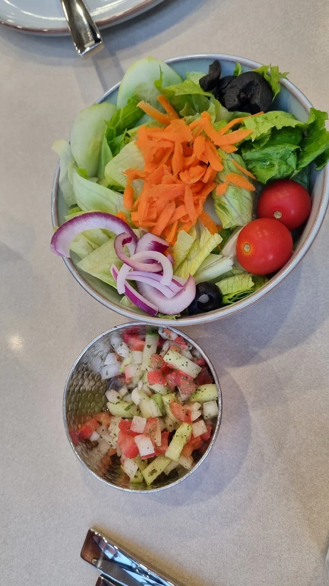 Shirazi and House Salad