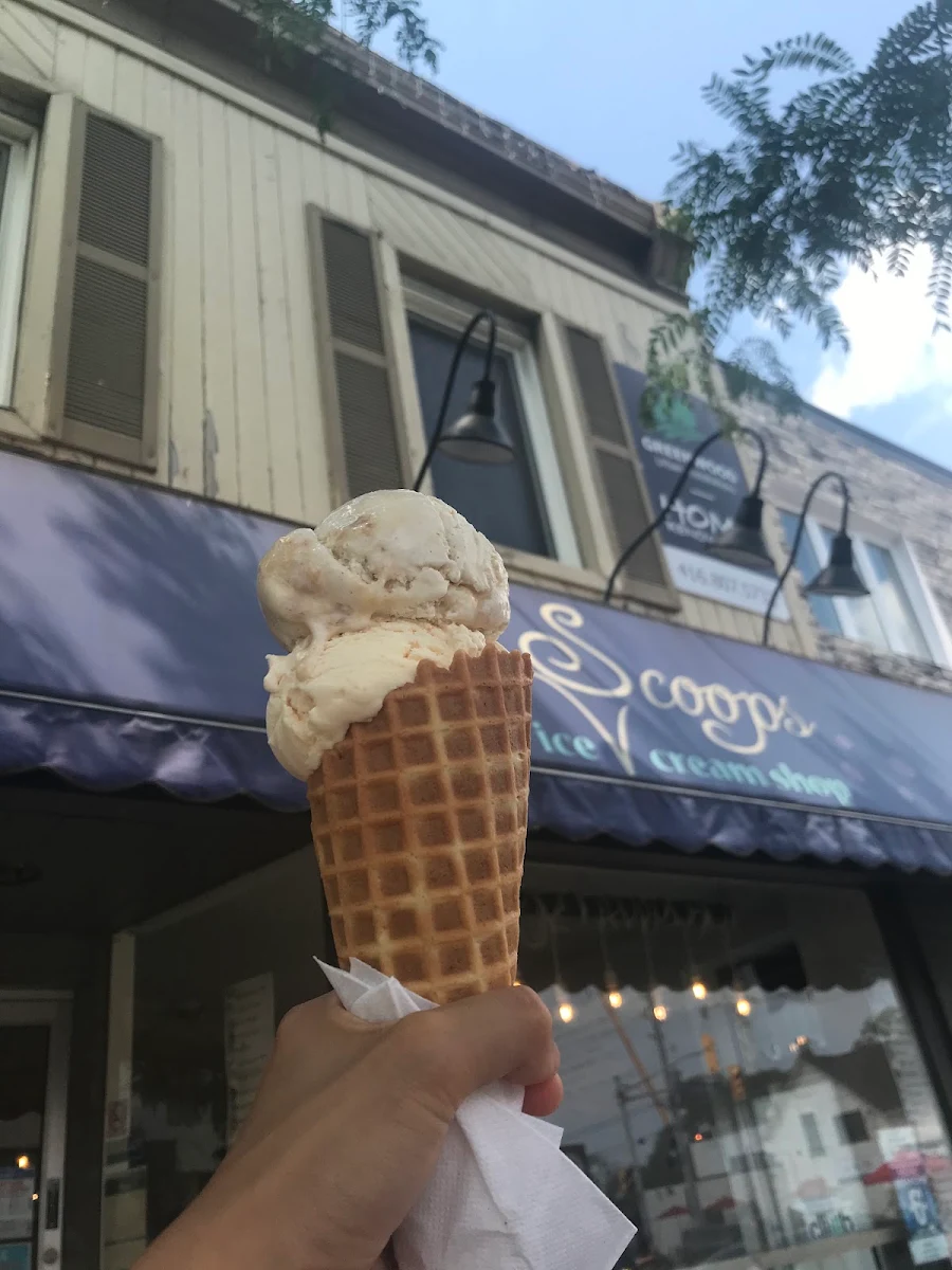 Ice Cream with Waffle Cone