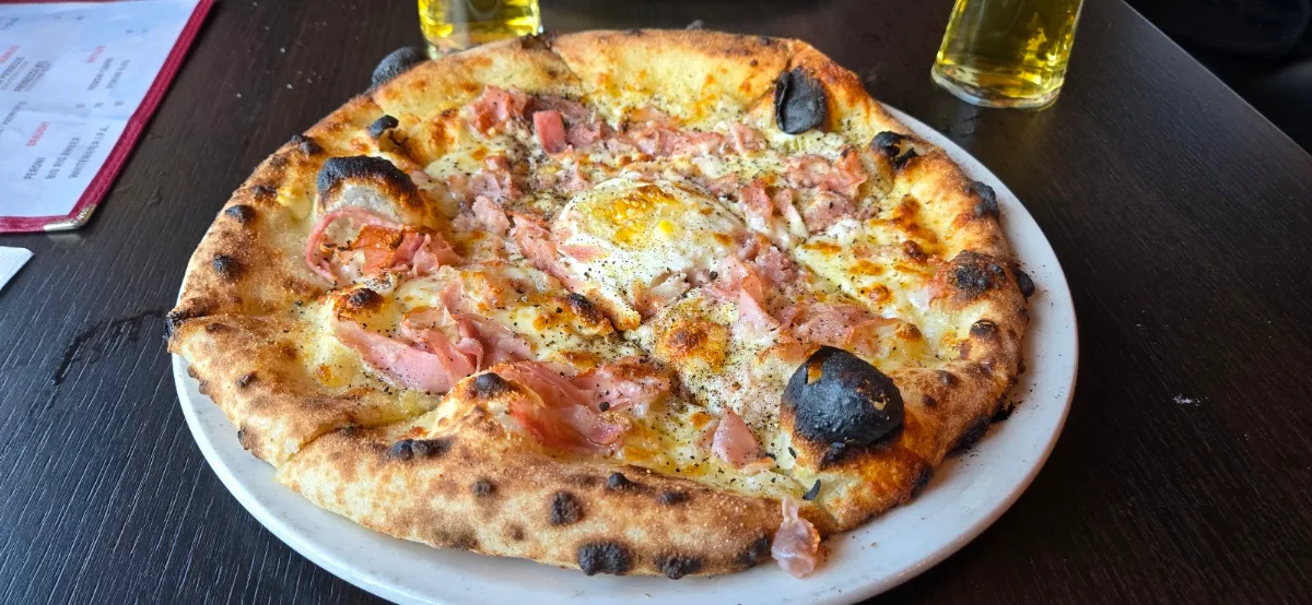 Pizza Carbonara
