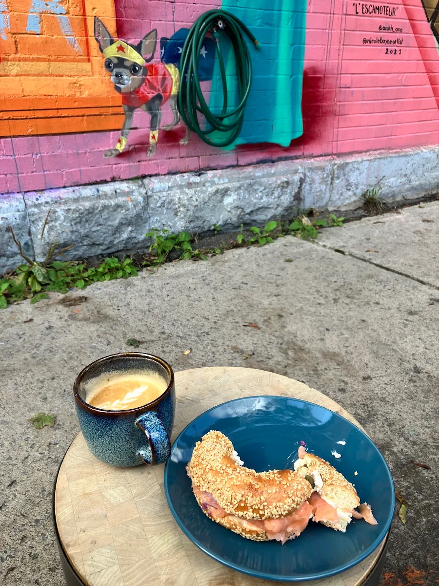 Bagel Au Saumon
