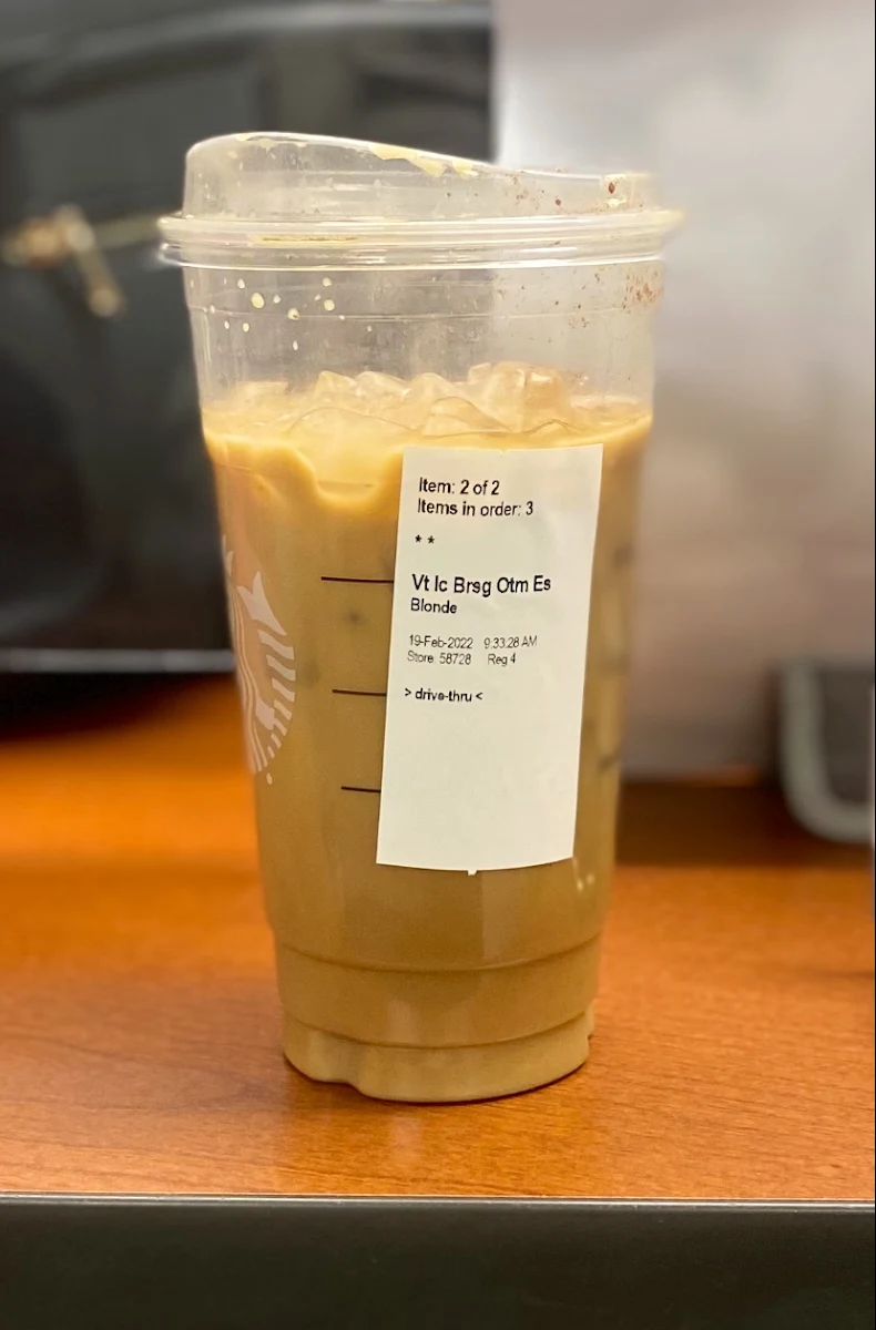 Iced Brown Sugar Oatmilk Espresso