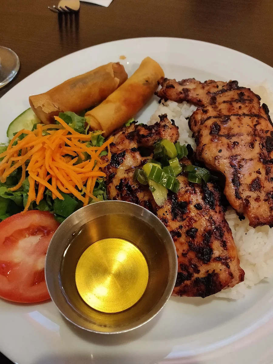 Grilled Chicken and Rice