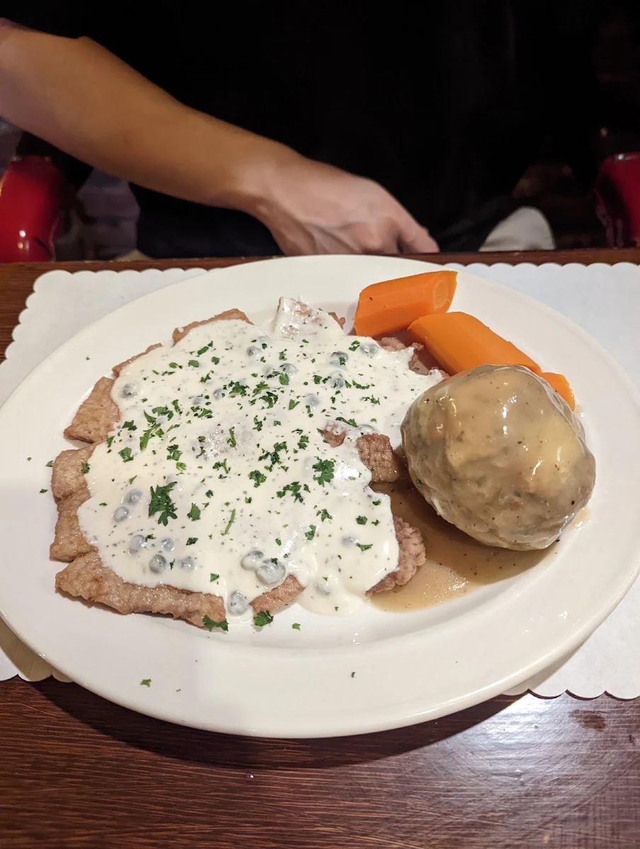 Pork Cutlet Tyrol