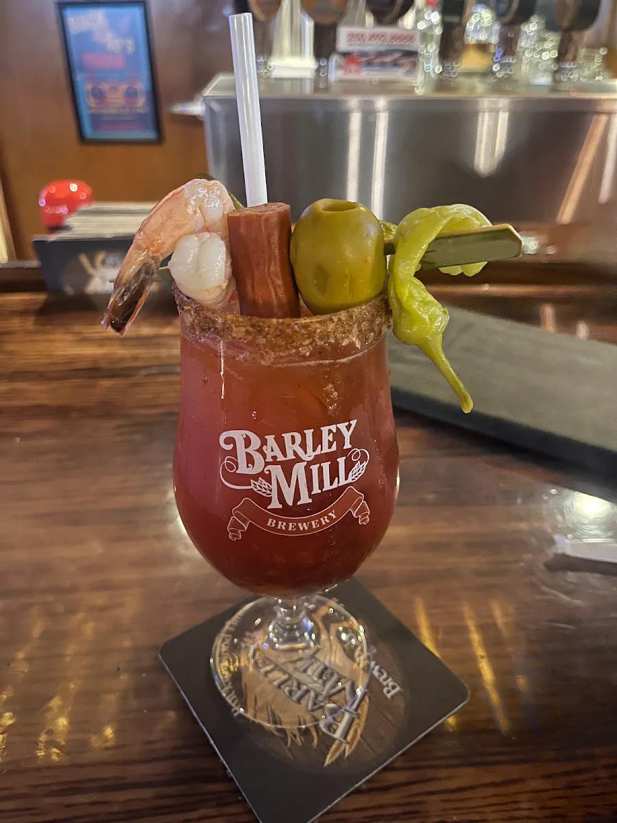 Caesar Cocktail, Barley Mill Brew Pub