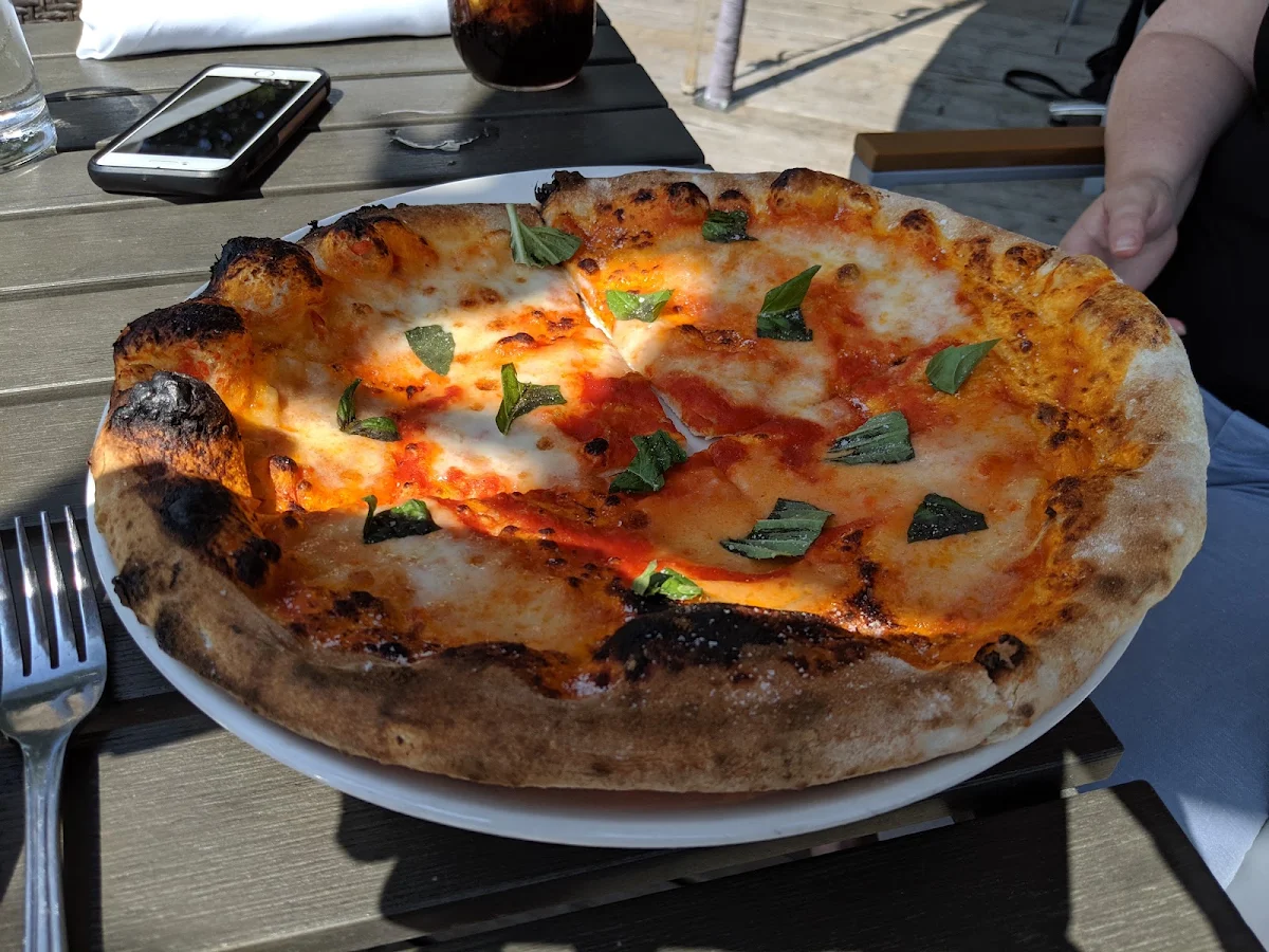 Cheese Pizza w Fresh Basil