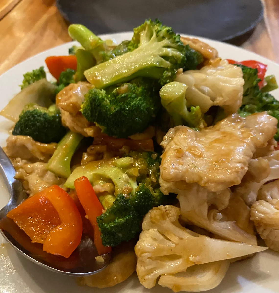 Chicken and Mixed Vegetables Stir Fry