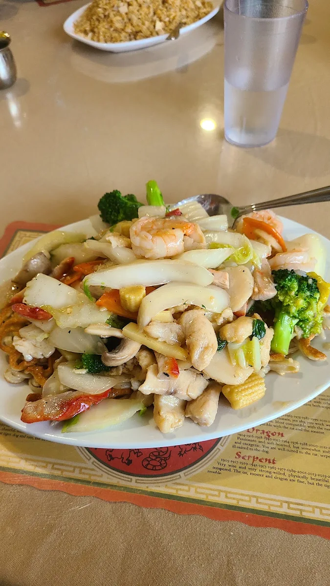 Shrimp Mushrooms Chop Suey