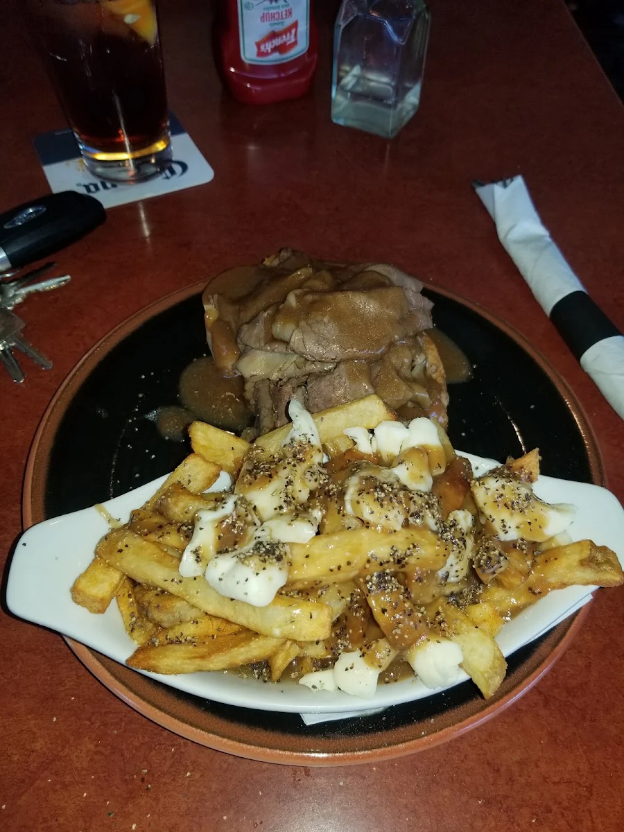Open Faced Roast Beef Sandwich