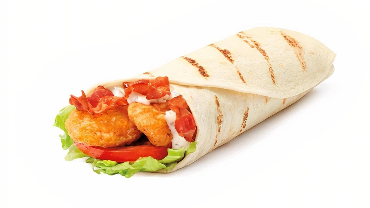 Grilled Chicken Bacon Ranch Wrap