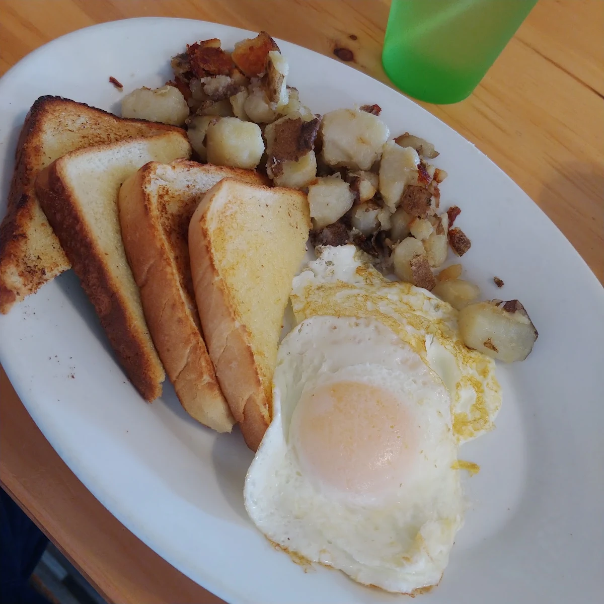Eggs and Toast and Home Fries
