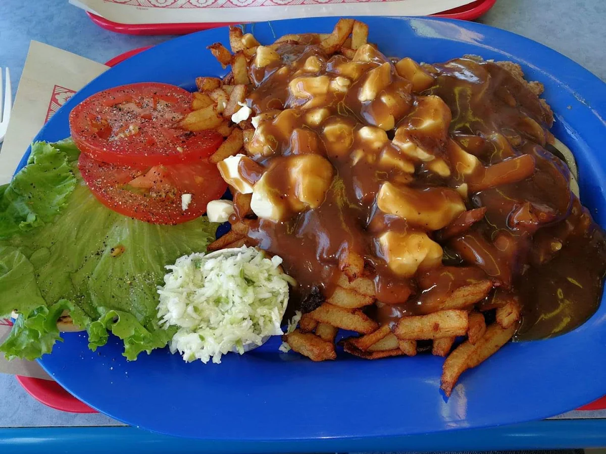 Hamburger Steak Toppé Poutine