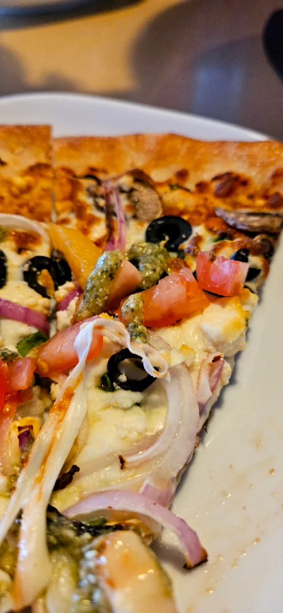 Mediterranean Thin Crust Pizza