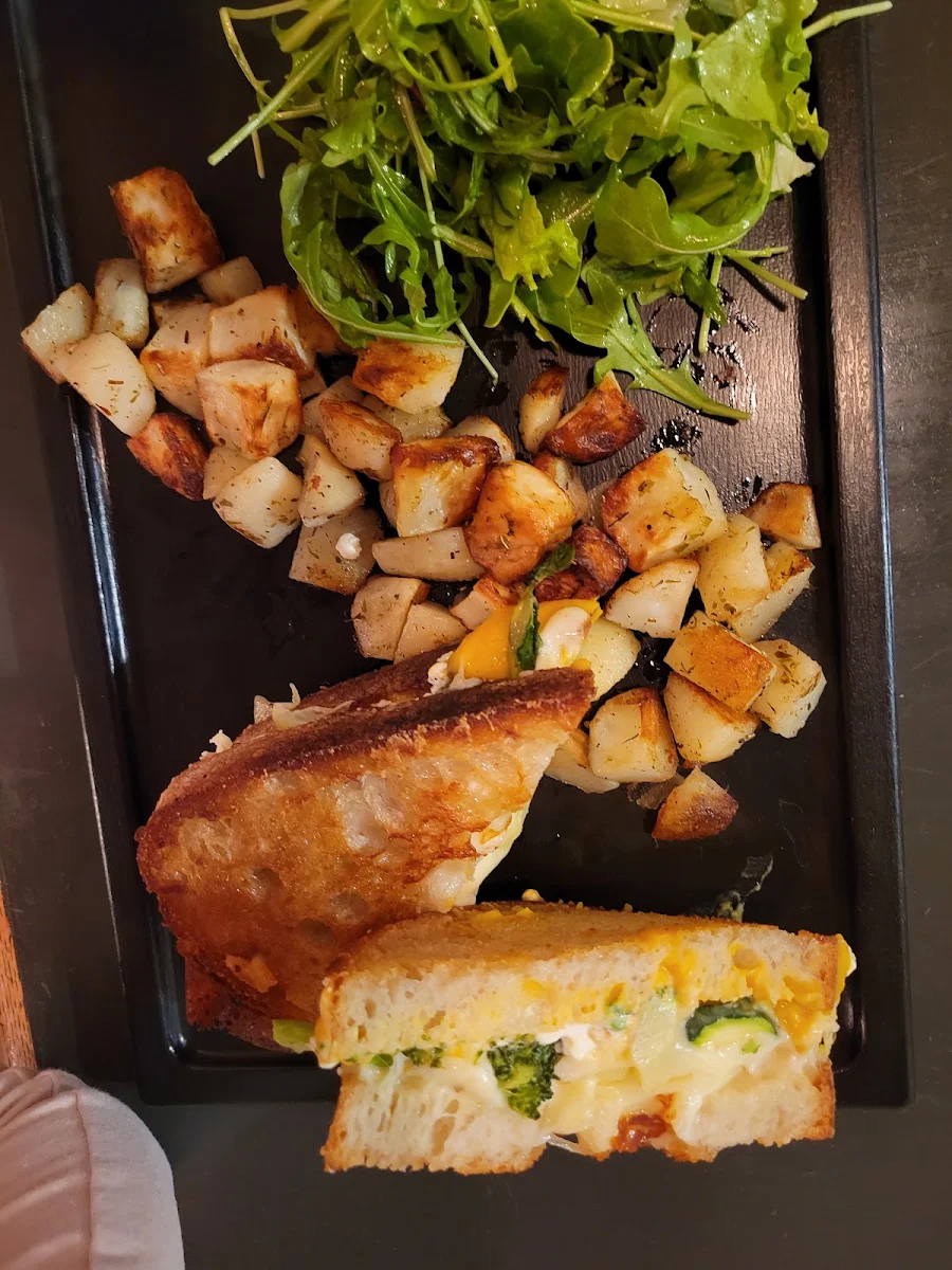 Grilled Cheese Aux Légumes