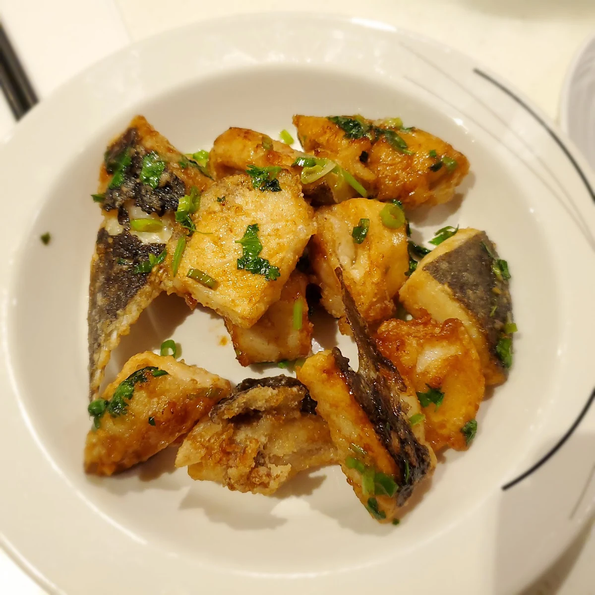 Pan Seared Halibut with Soy Sauce