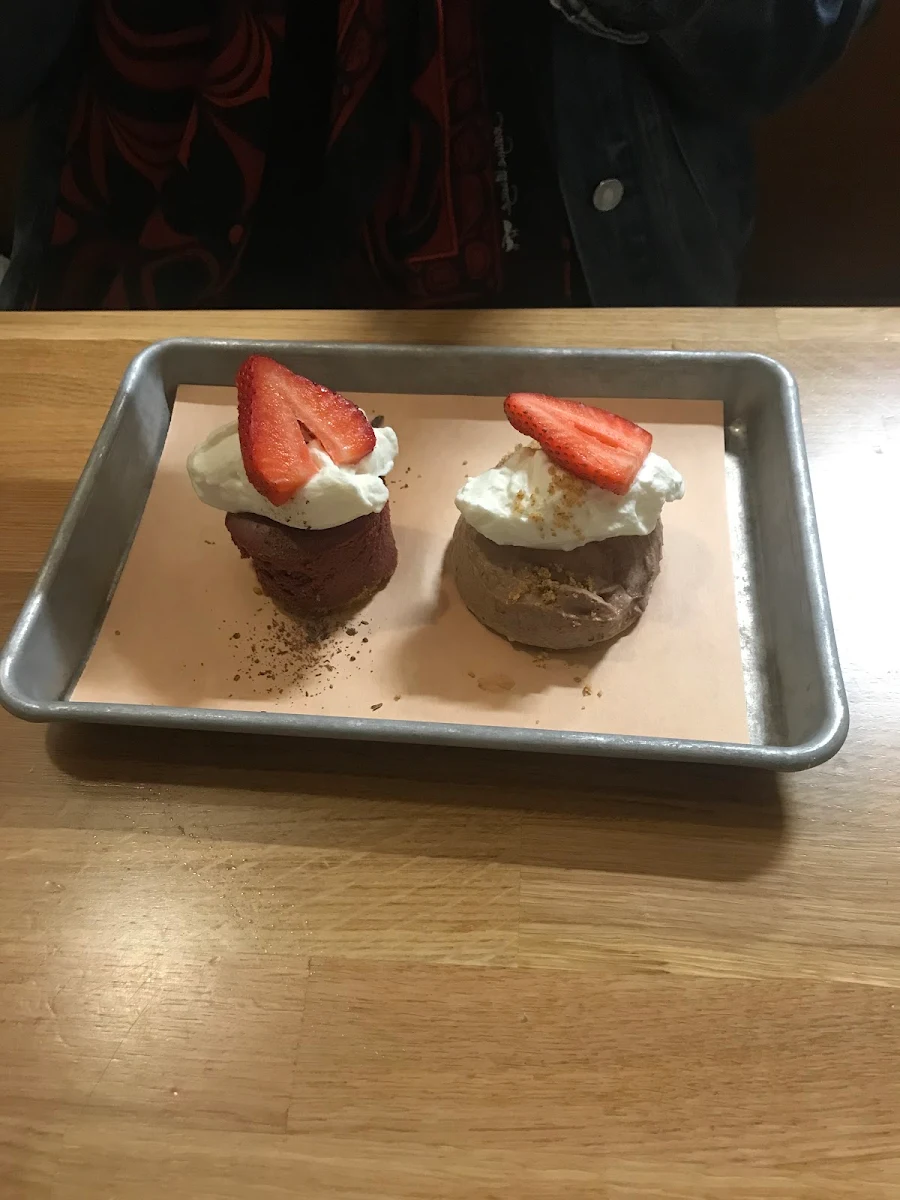 Mousse and Carrot Cake