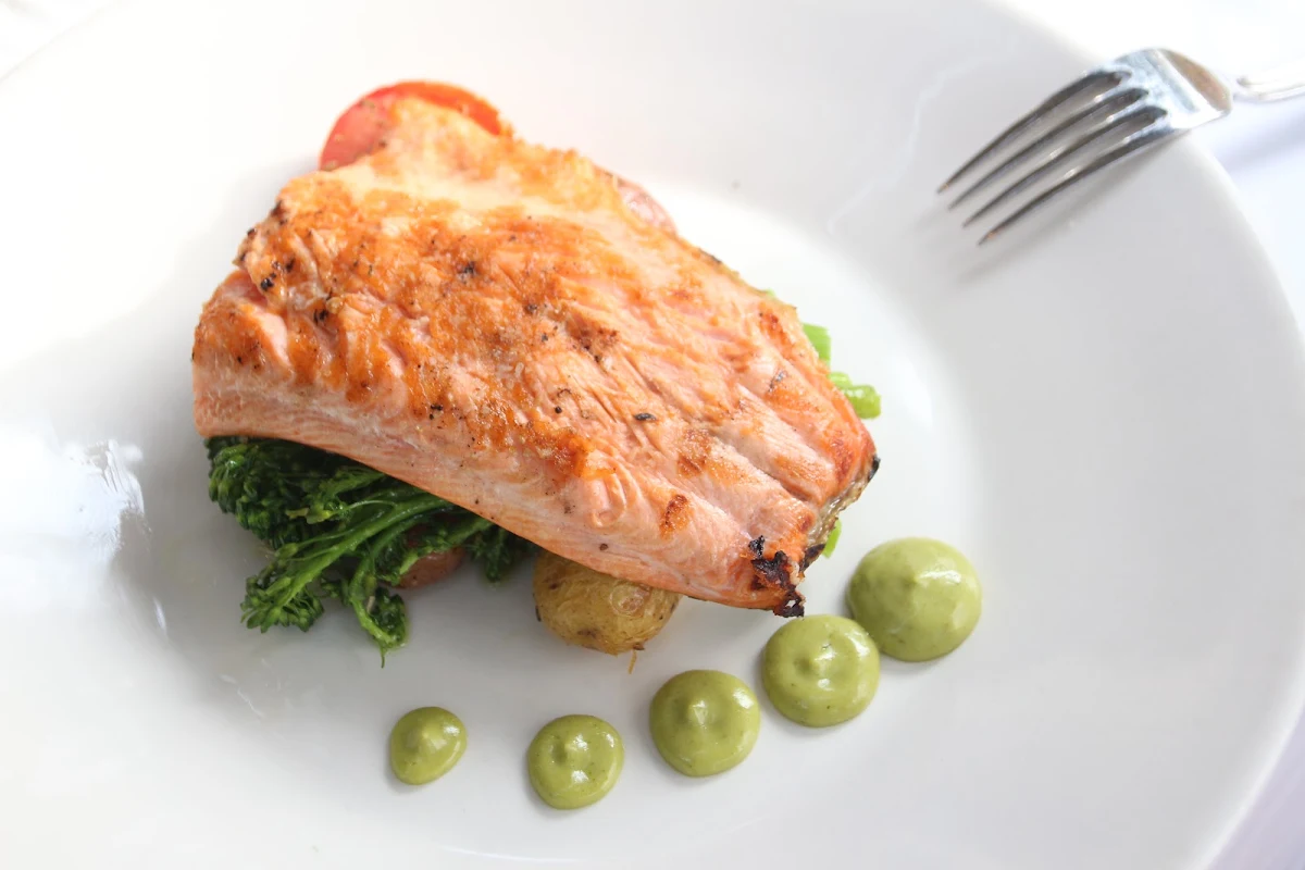 Pan Seared Steelhead Salmon