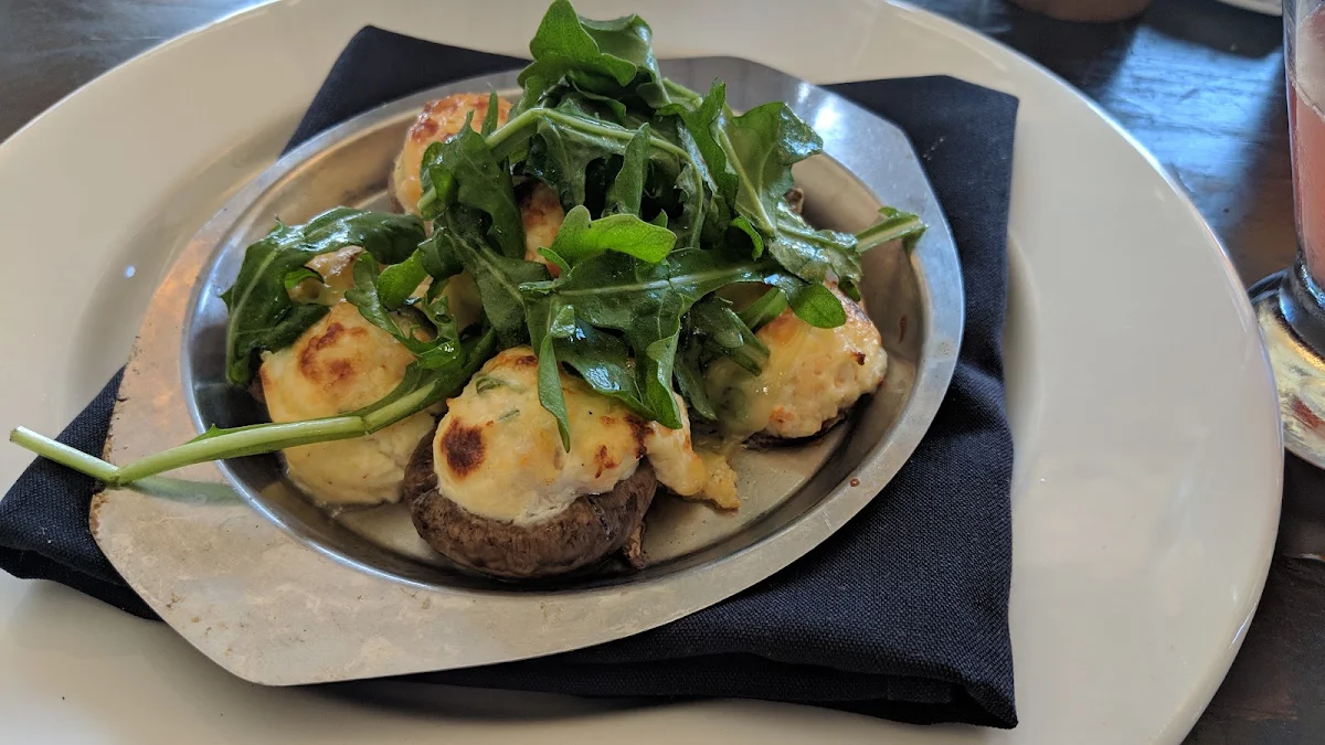 Teahouse Stuffed Mushrooms