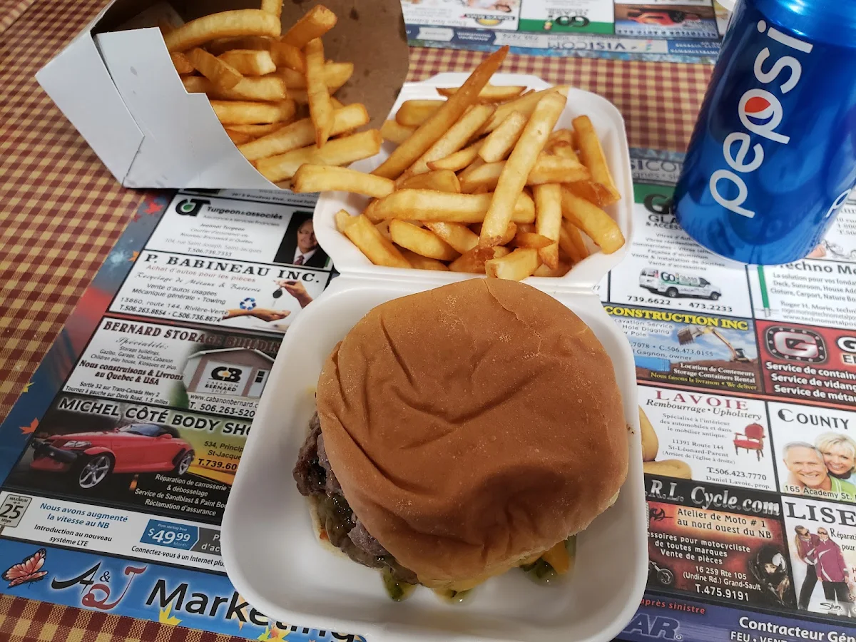 Double Cheeseburger w Medium Fries