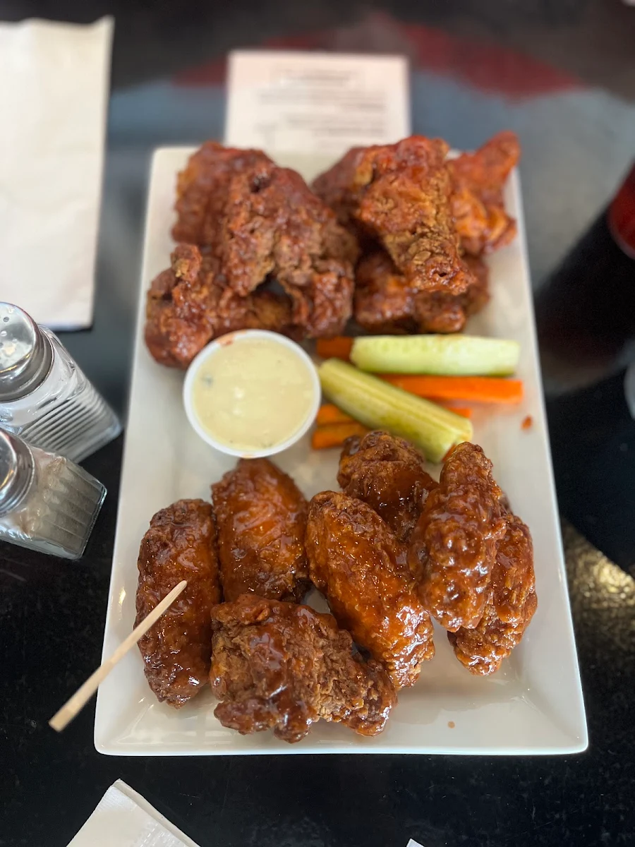 Sweet Chili Thai Wings and Cajun Wings