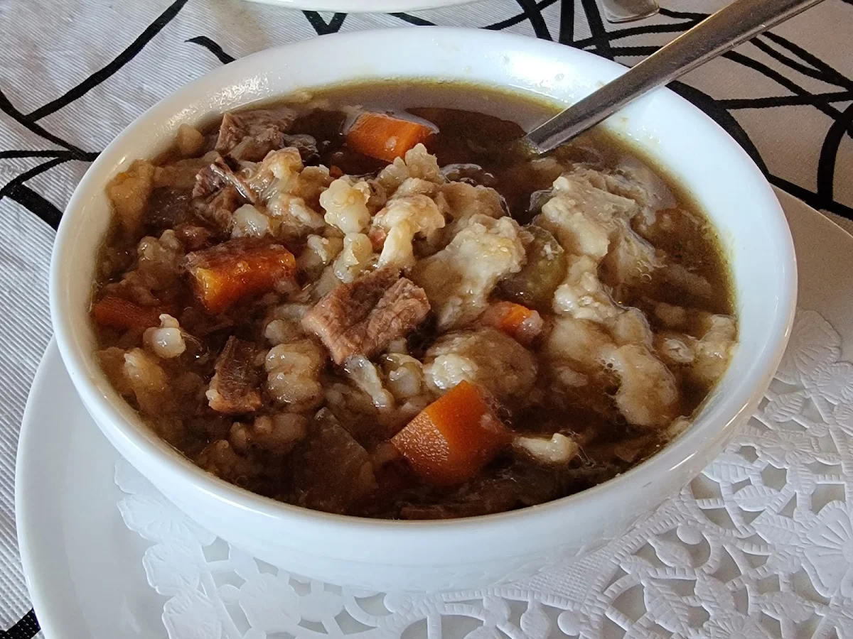 Beef Barley Soup of the Day