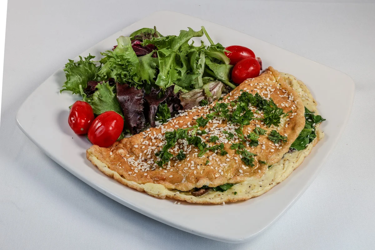 Spinach Feta Cheese Omelette