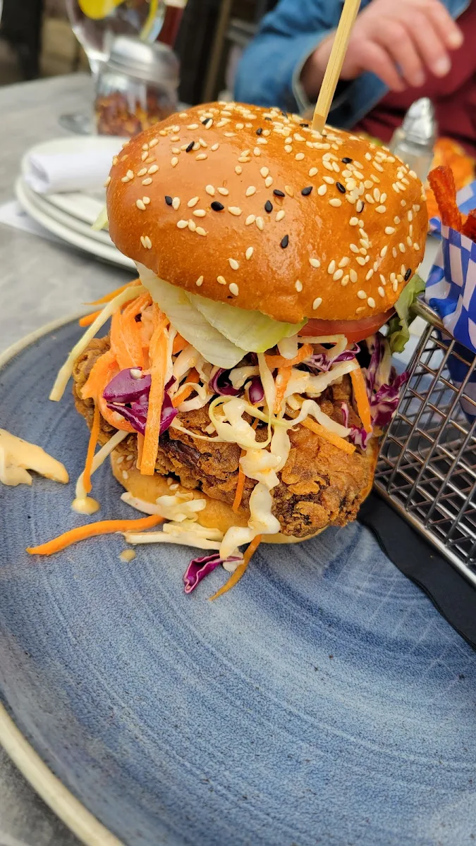 Korean Chicken Burger