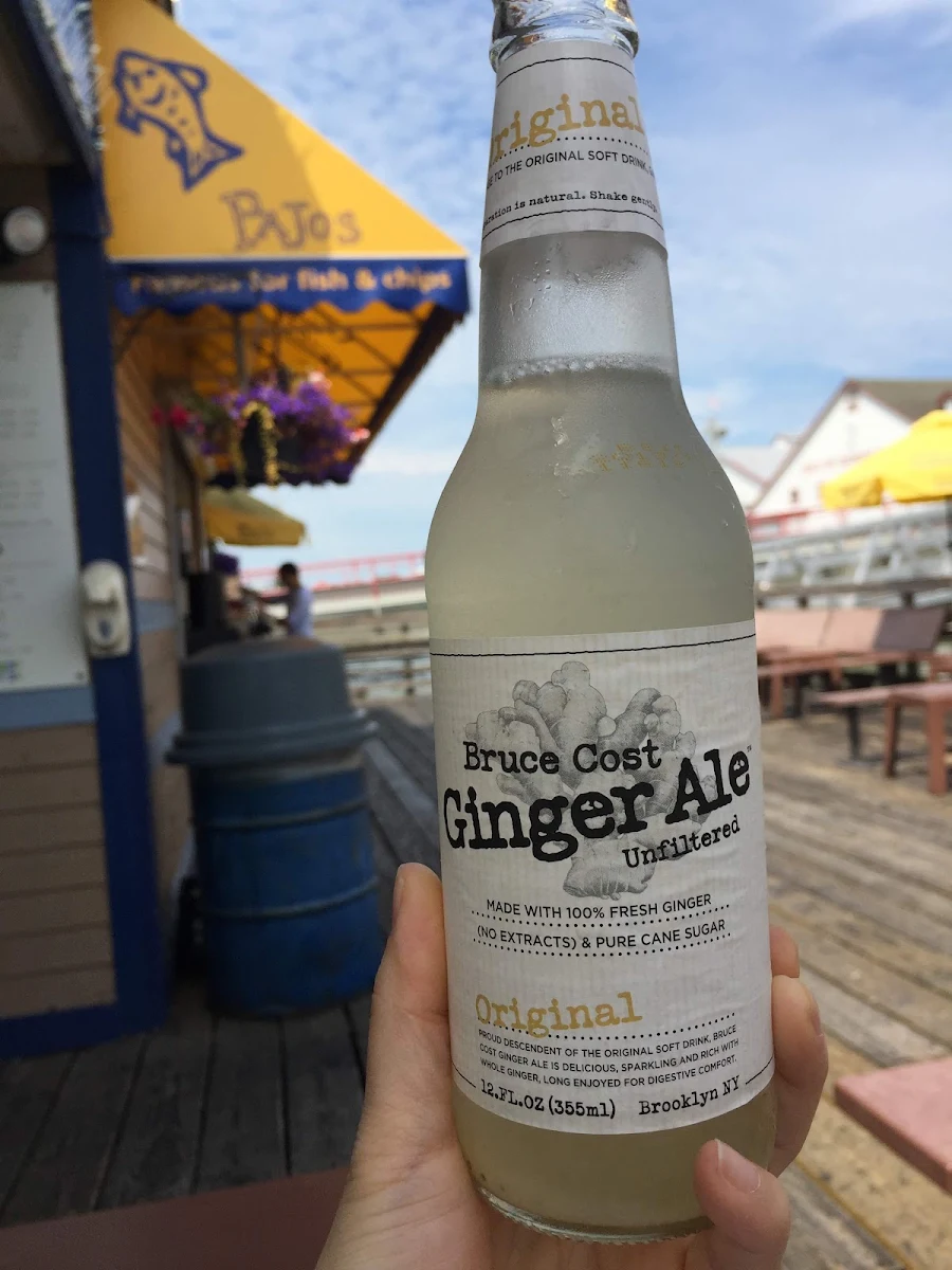 Ginger Beer, Pajo's Fish & Chips at Steveston Wharf