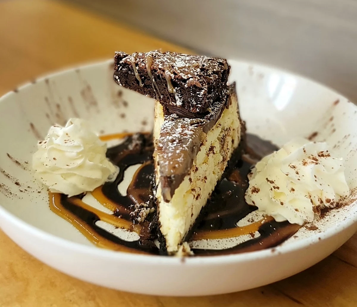 Chocolate Brownie Cheesecake