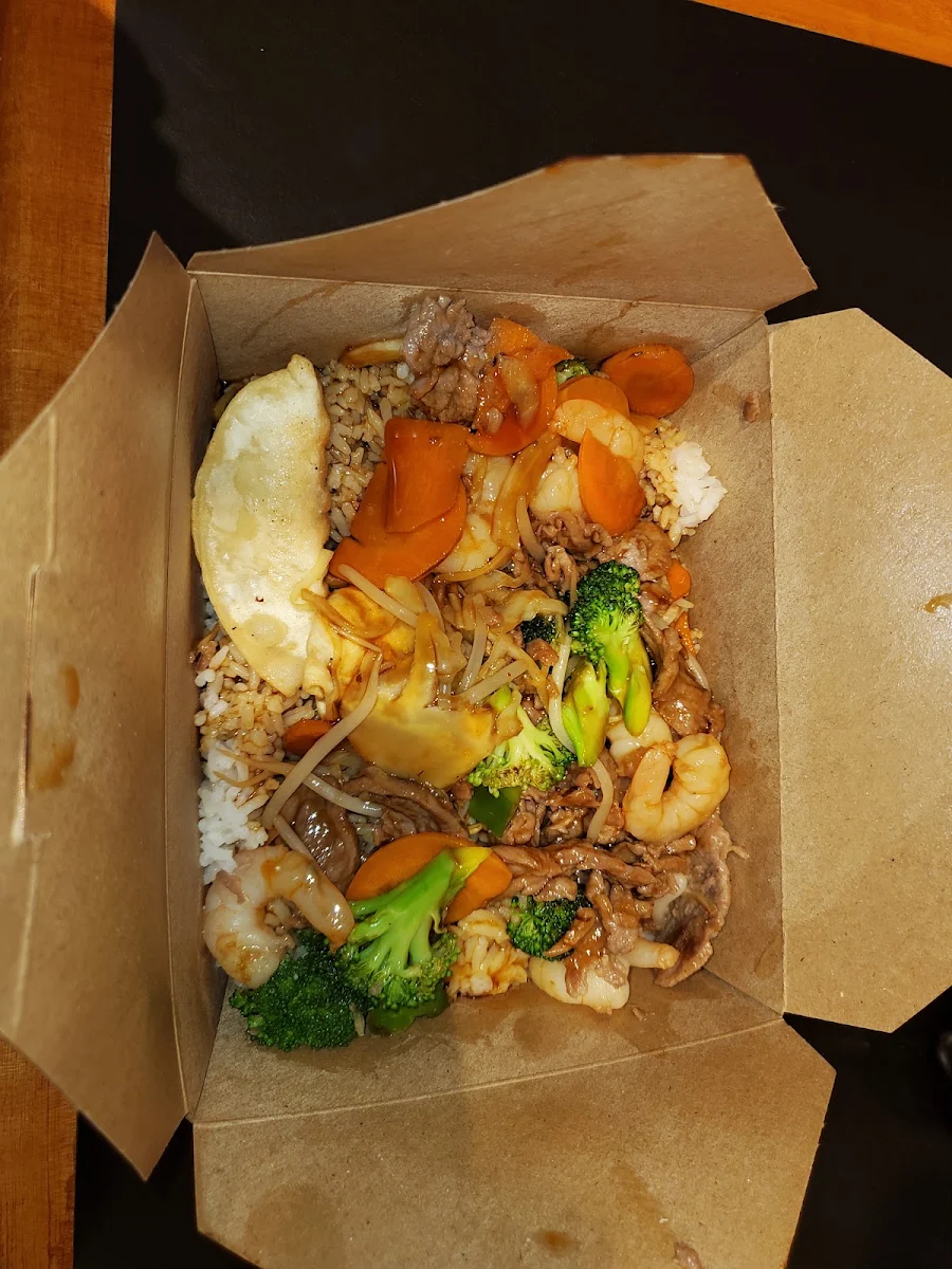 Signature Beef Teriyaki with Shrimp