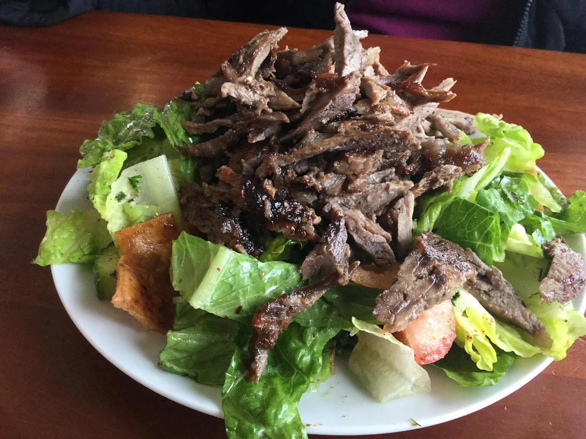 Beef Shawarma Platter