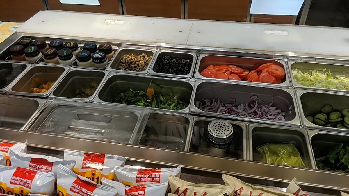 Vegetables, Subway