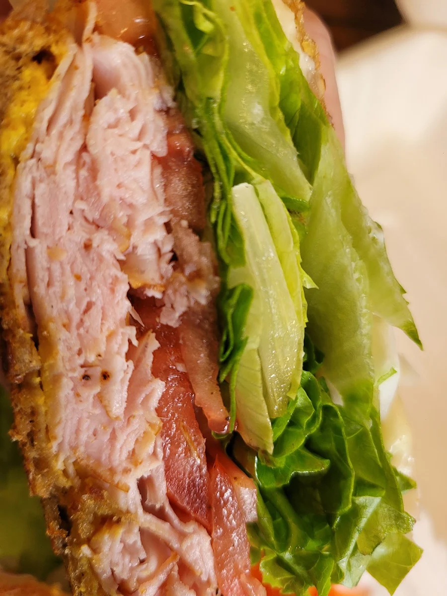 Smoked Ham and Cheese Sandwich