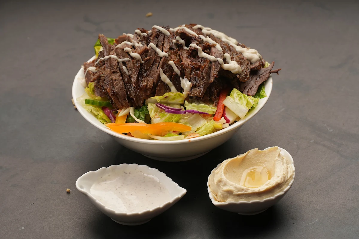 Chawarma Au Bœuf Plat Beef Shawarma Platter