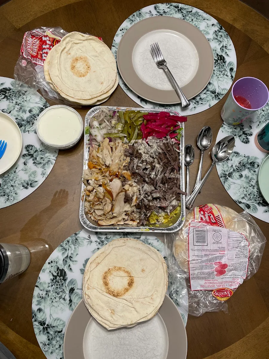 Family Platter with Mixed Meat