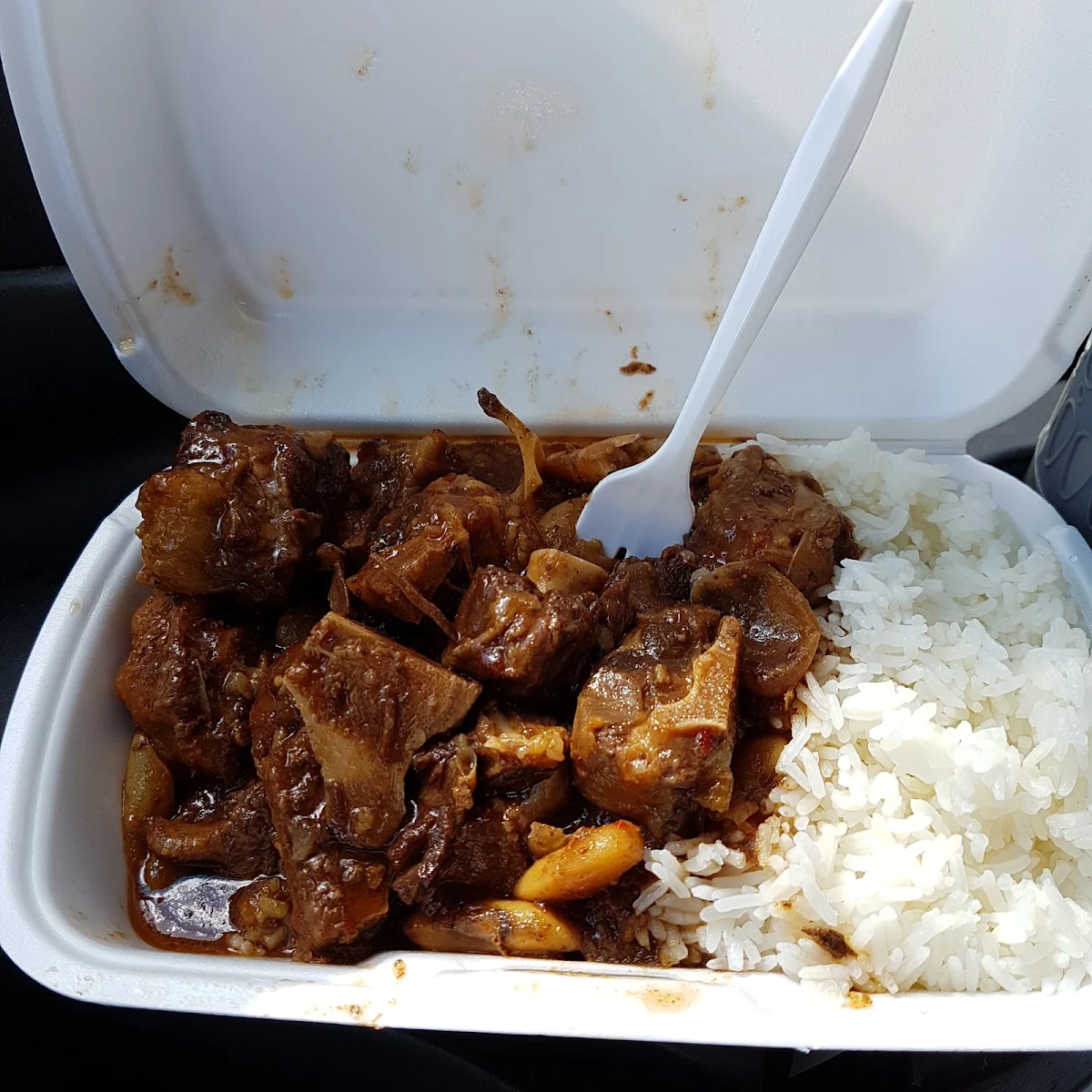 Oxtail Stew and Rice