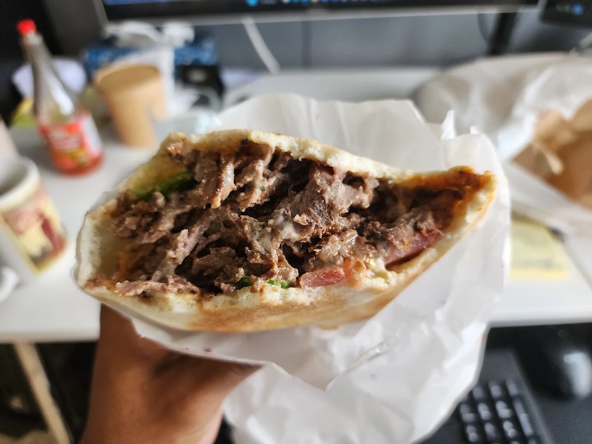 Lamb & Beef Shawarma Pita Pocket