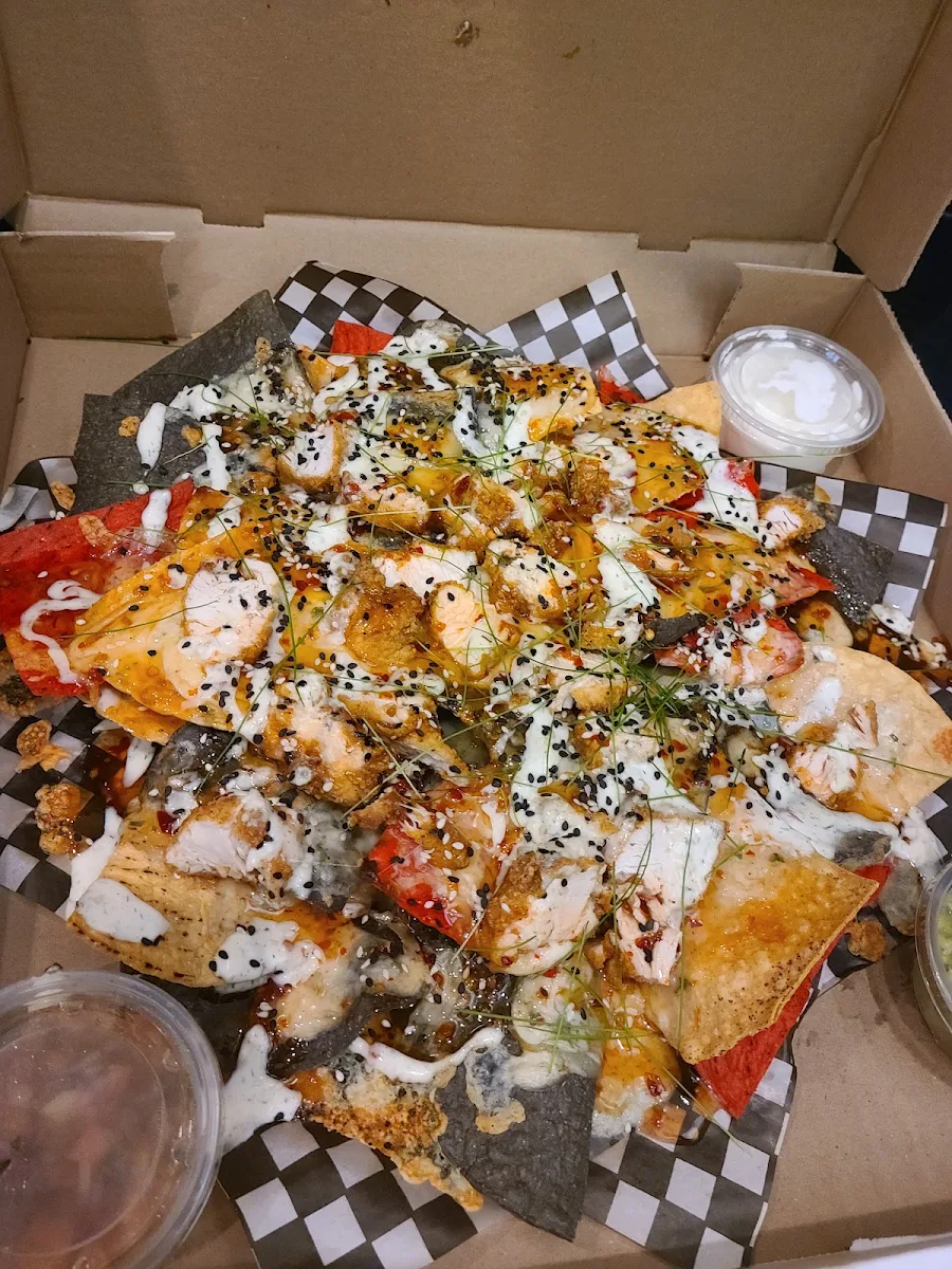 Sweet Chili Thai Nachos