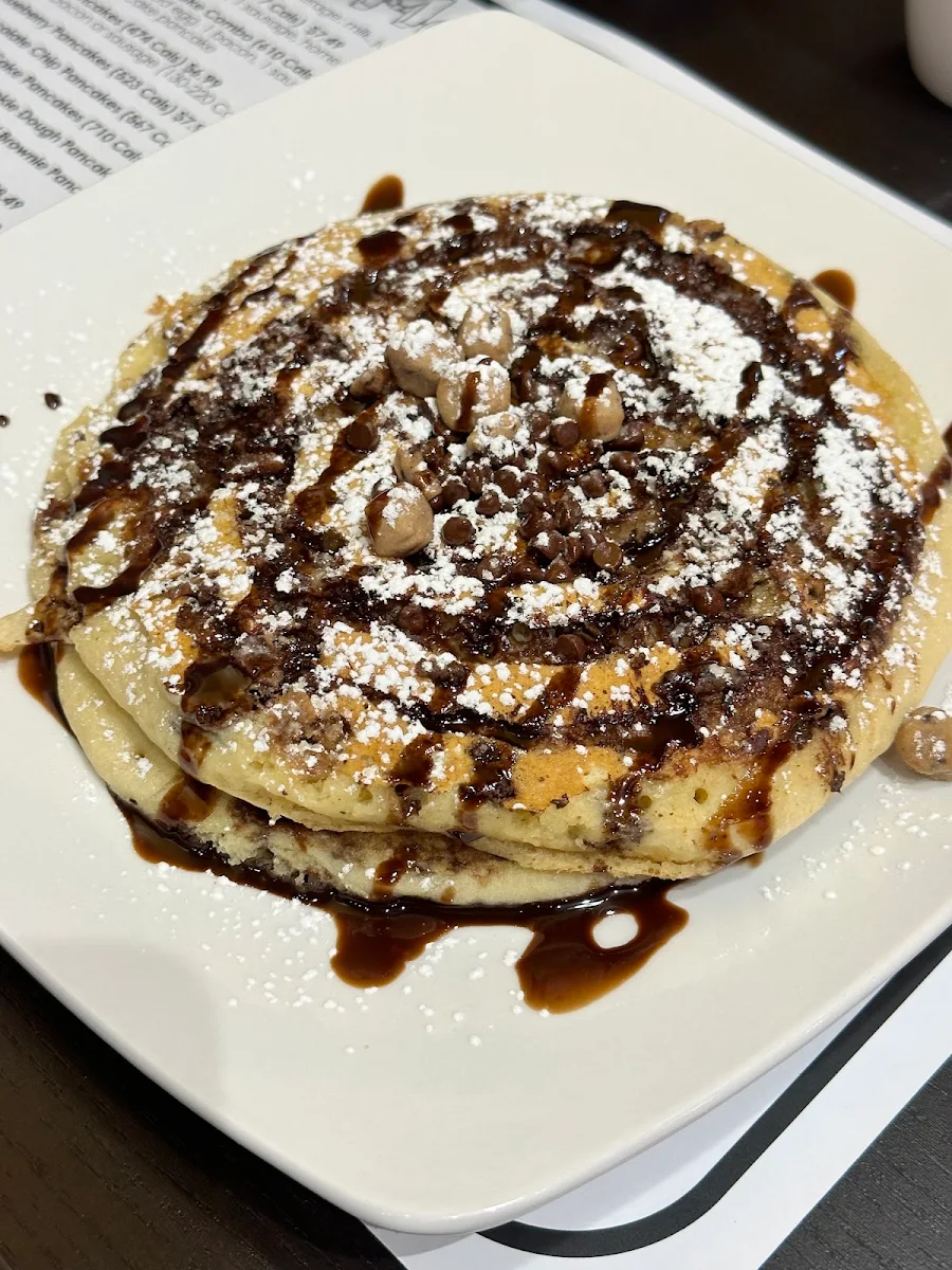 White Chocolate Oreo Pancakes