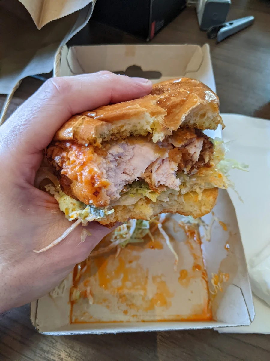 Burger Poulet Frit