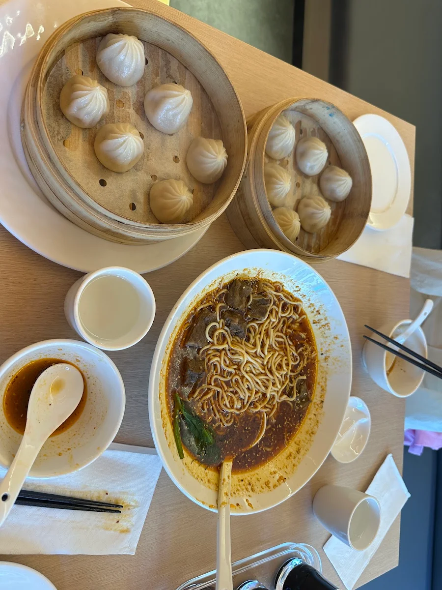 Soup Dumplings and Beef Noodle Soup